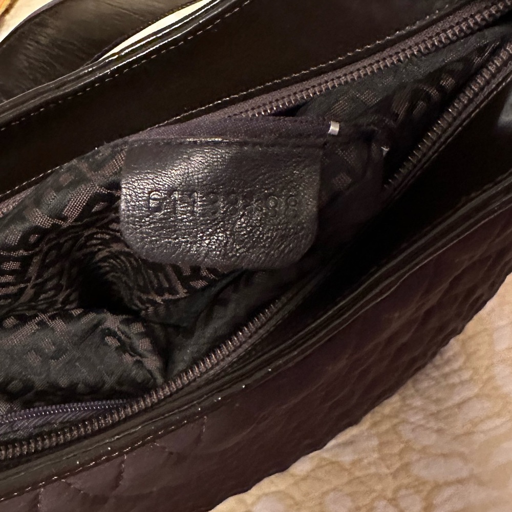 Bally Brown Quilted Shoulder Bag - Picture 7 of 12